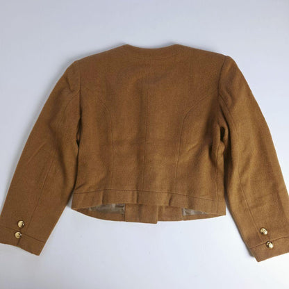 [1 piece] Ladies suit, skirt suit, vintage suit, no collar, retro