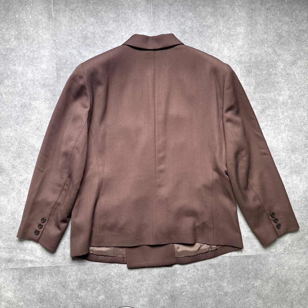 [Significant price reduction] Big Silhouette Pink Double Jacket XL Retro Mode