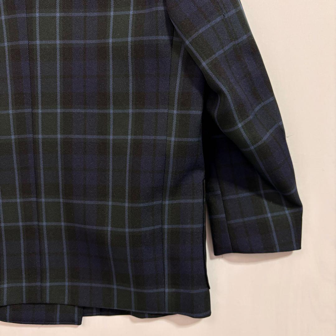 [Made in Japan/Retro] NEW ROYAL Children's Clothing Double Blazer 125 Check