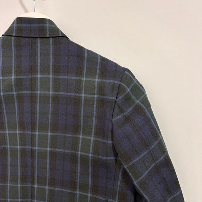 [Made in Japan/Retro] NEW ROYAL Children's Clothing Double Blazer 125 Check