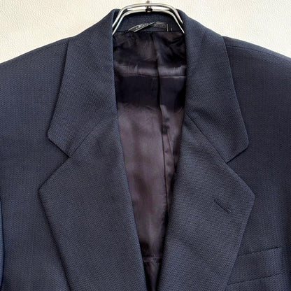 Gianfranco Ferre Herringbone Unlined All Year Suit Setup L Size