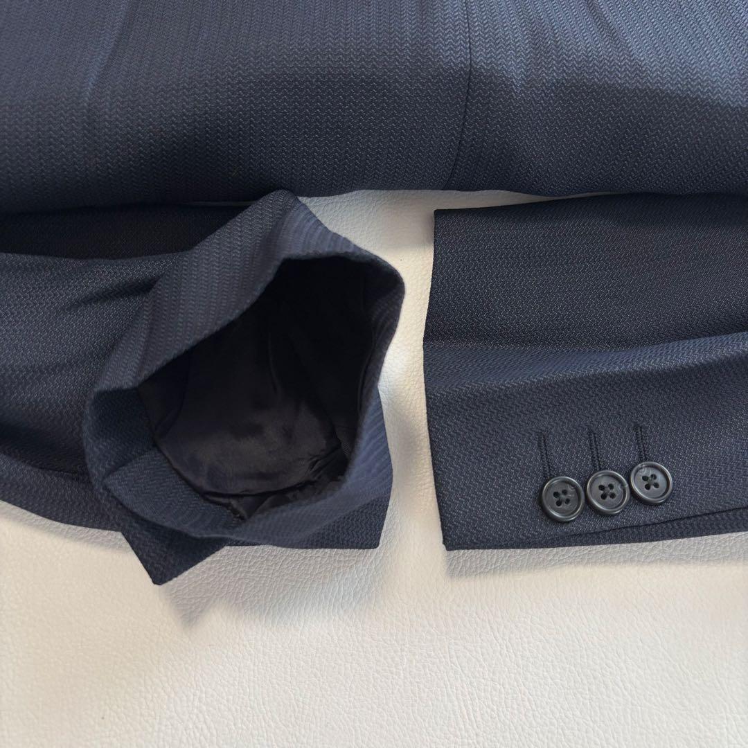 Gianfranco Ferre Herringbone Unlined All Year Suit Setup L Size