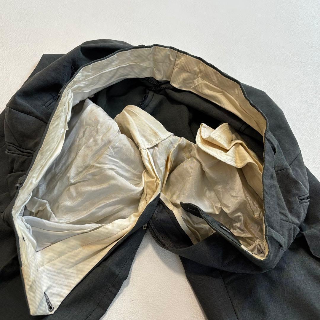 Hugo Boss [2XL Khaki Mohair Blend Italian Fabric] Suit Setup