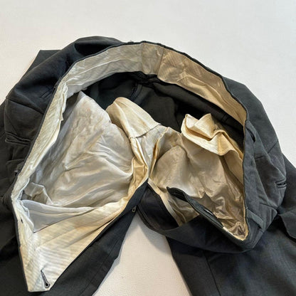 Hugo Boss [2XL Khaki Mohair Blend Italian Fabric] Suit Setup