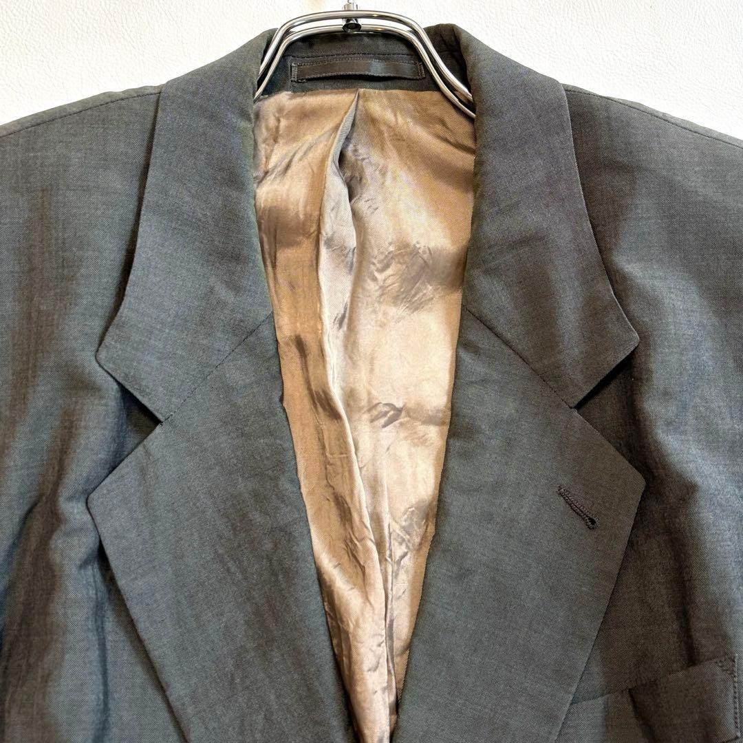 Hugo Boss [2XL Khaki Mohair Blend Italian Fabric] Suit Setup