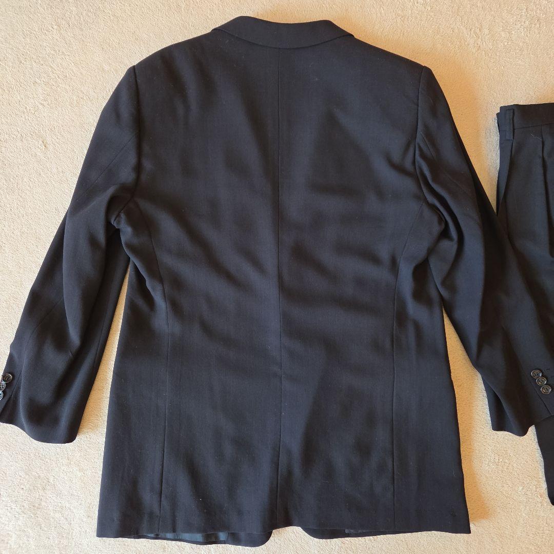 ARMANI Jacket + slacks set L-XL equivalent black