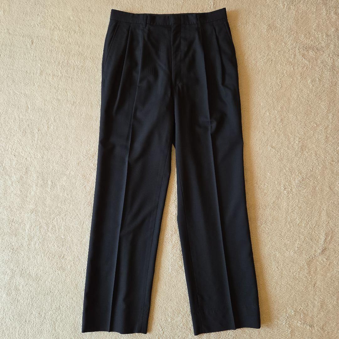 ARMANI Jacket + slacks set L-XL equivalent black