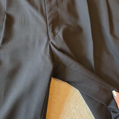 ARMANI Jacket + slacks set L-XL equivalent black