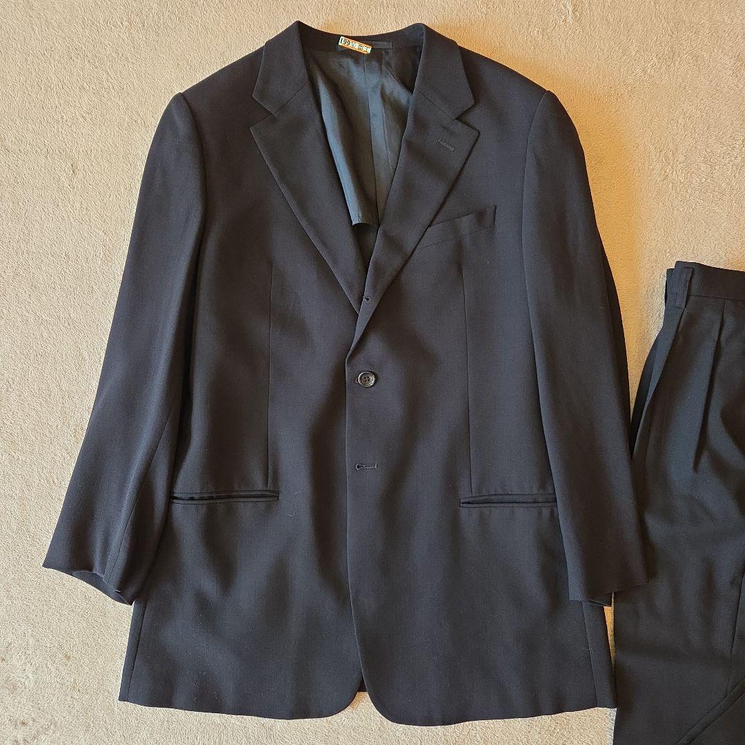 ARMANI Jacket + slacks set L-XL equivalent black