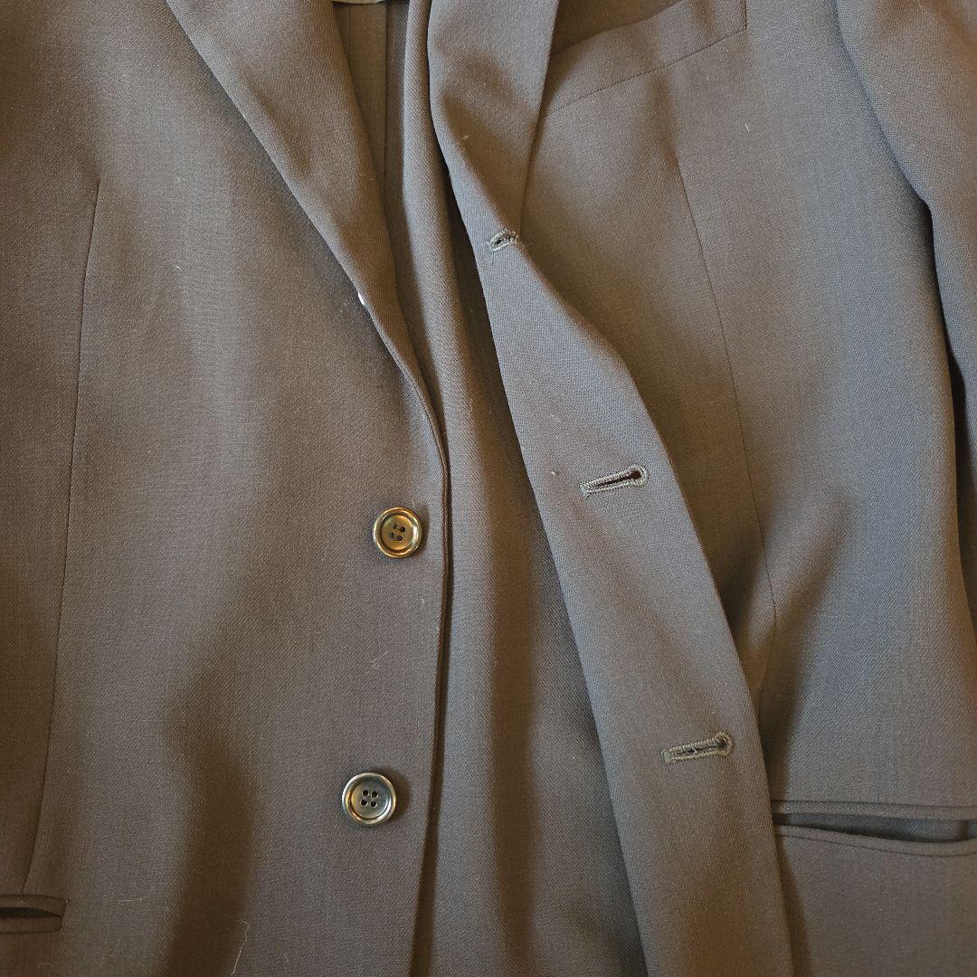 ARMANI Jacket + slacks set L-XL equivalent black