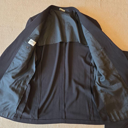 ARMANI Jacket + slacks set L-XL equivalent black