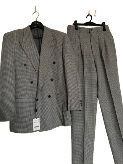 [Phantom Deadstock] Loro Piana x Renoma Vintage Double Suit Made in Japan