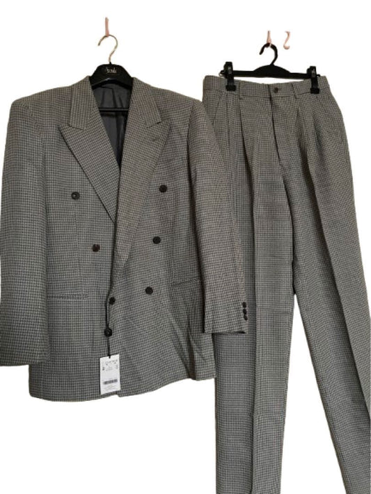 [Phantom Deadstock] Loro Piana x Renoma Vintage Double Suit Made in Japan