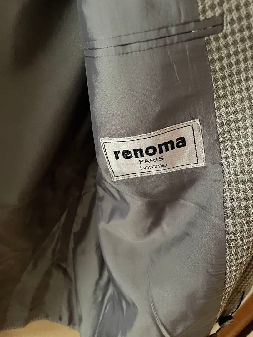 [Phantom Deadstock] Loro Piana x Renoma Vintage Double Suit Made in Japan