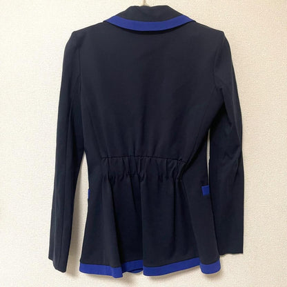 Emporio Armani Tailored Jacket Navy Navy Viscose