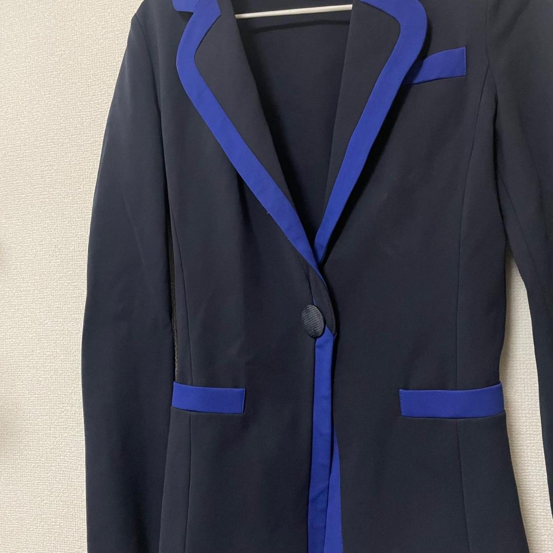 Emporio Armani Tailored Jacket Navy Navy Viscose