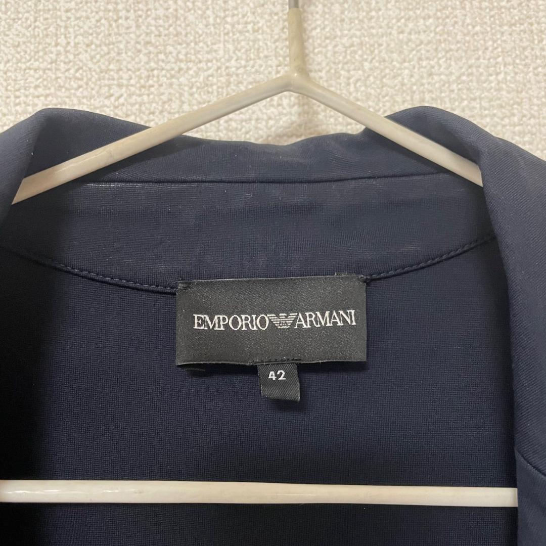 Emporio Armani Tailored Jacket Navy Navy Viscose