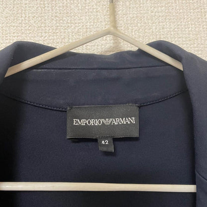Emporio Armani Tailored Jacket Navy Navy Viscose