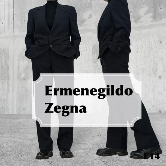 Very Good Condition] Zegna Ermenegildo Zegna Suit Setup Cashmere 90s