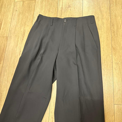 Good condition 90's double vintage suit black XL black Lautreamont