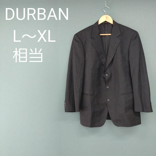 ♡DURBAN Tailored Jacket L-XL equivalent striped men's♡