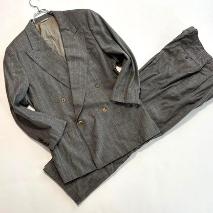 Good quality Jean Franco Ferret double suit flannel fabric XL equivalent striped