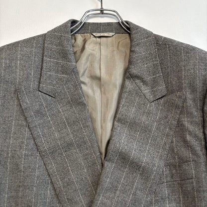 Good quality Jean Franco Ferret double suit flannel fabric XL equivalent striped