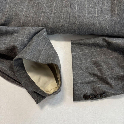 Good quality Jean Franco Ferret double suit flannel fabric XL equivalent striped