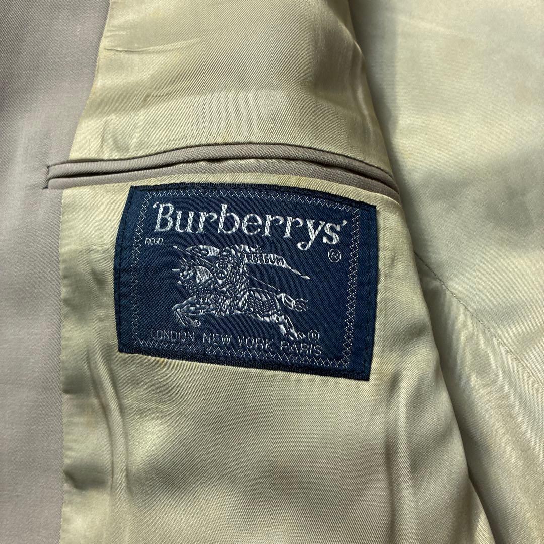 90s Burberry tailored jacket gray beige suit spring autumn winter blazer old