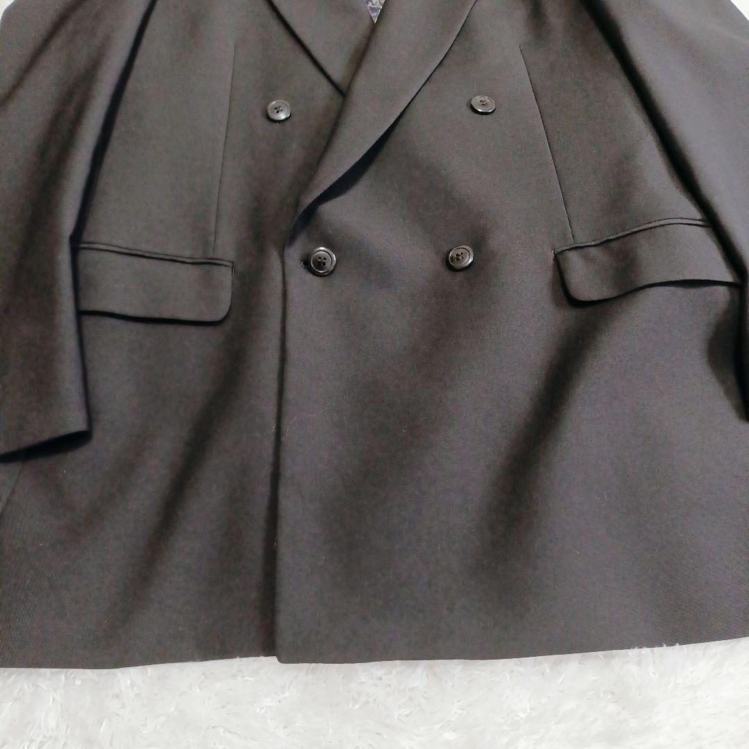 5-piece set double suit setup black lapel pin y2k coming-of-age ceremony