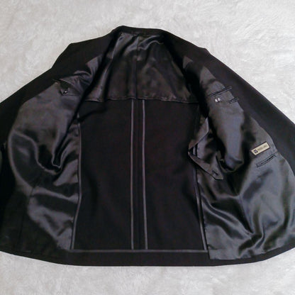 5-piece set double suit setup black lapel pin y2k coming-of-age ceremony