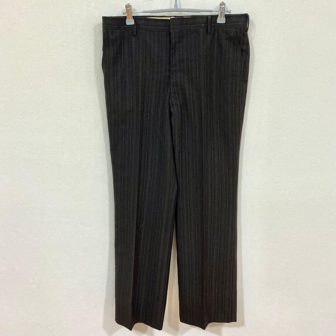[Eisenbergs] Cashmere blend striped set-up suit 1 size