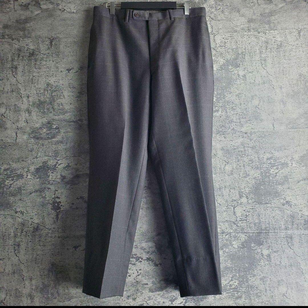 Three Piece Window Pen Setup Suit Charcoal Gray