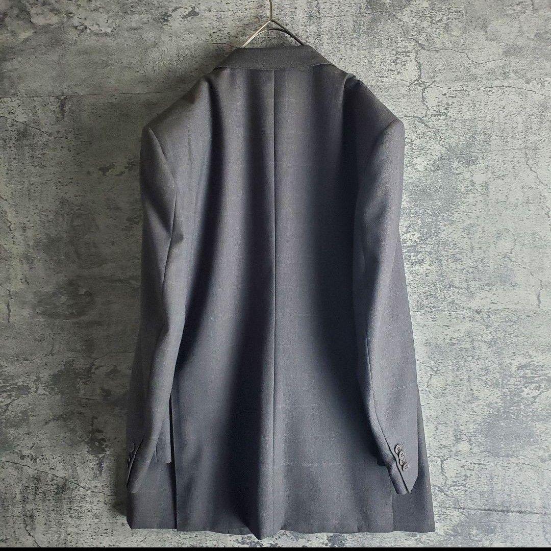 Three Piece Window Pen Setup Suit Charcoal Gray