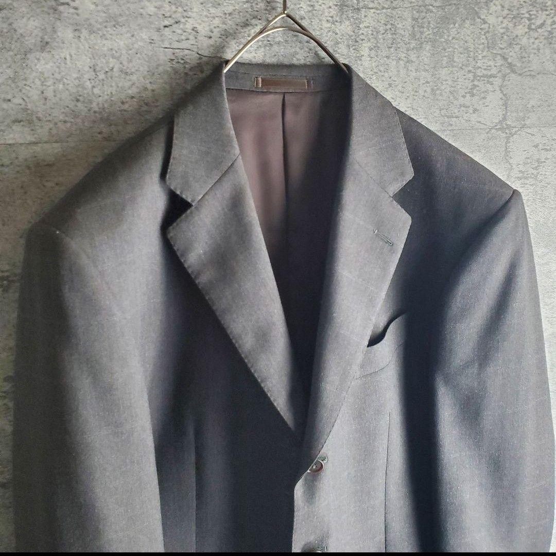 Three Piece Window Pen Setup Suit Charcoal Gray