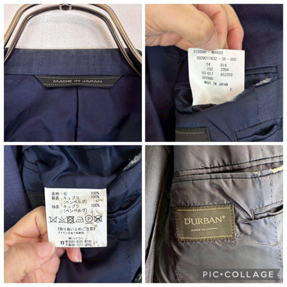 ◆Durban Tailored Jacket Slacks Suit Set Double Button