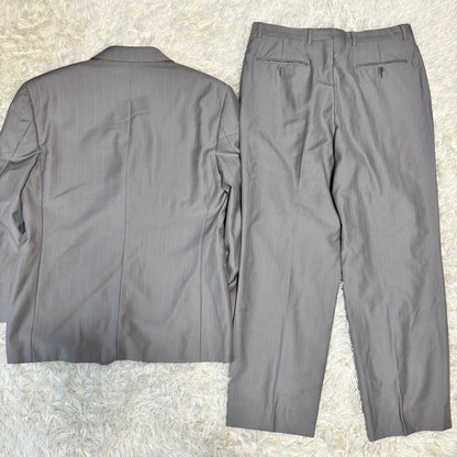 [VALENTINO] Made in Italy Striped Suit Setup Gray XL