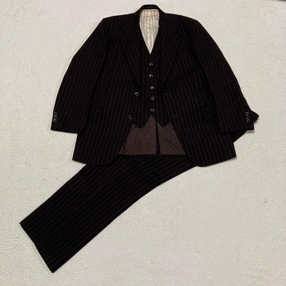 Showa vintage 3P three-piece suit with MADE IN ENGLAND notation
