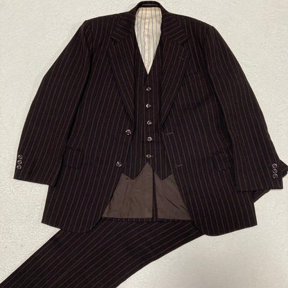 Showa vintage 3P three-piece suit with MADE IN ENGLAND notation