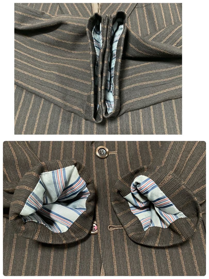 Showa vintage 3P three-piece suit with MADE IN ENGLAND notation