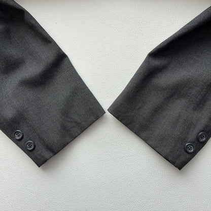 AB6 size Brooks Brothers Dark Gray Suit Setup Made in Japan
