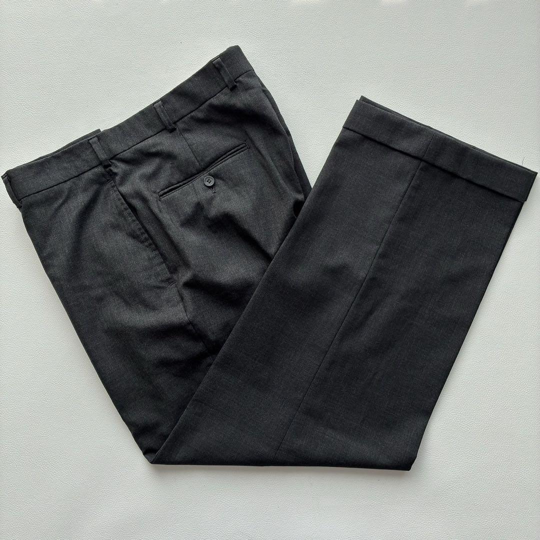 AB6 size Brooks Brothers Dark Gray Suit Setup Made in Japan