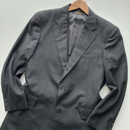 AB6 size Brooks Brothers Dark Gray Suit Setup Made in Japan