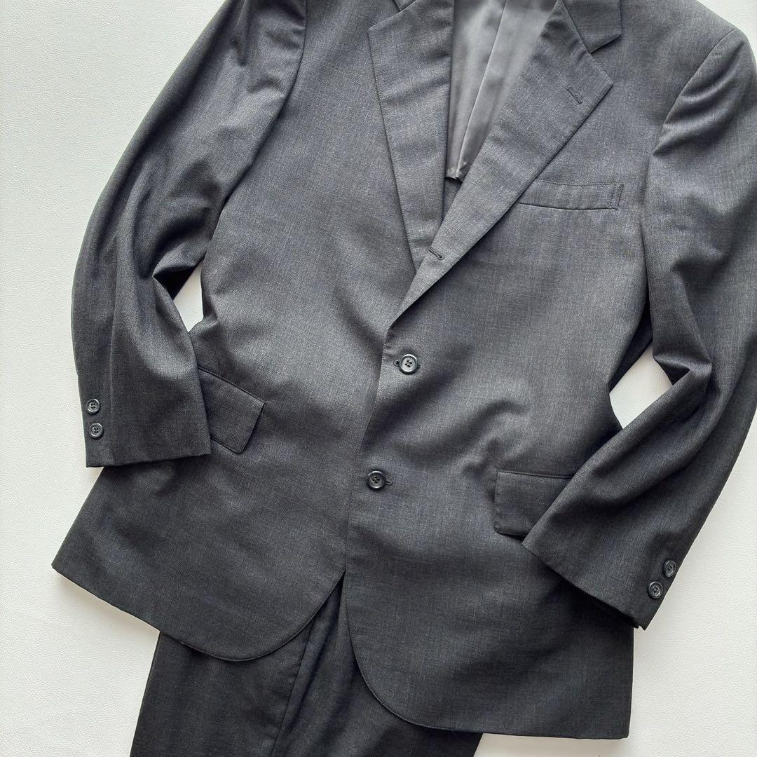 AB6 size Brooks Brothers Dark Gray Suit Setup Made in Japan