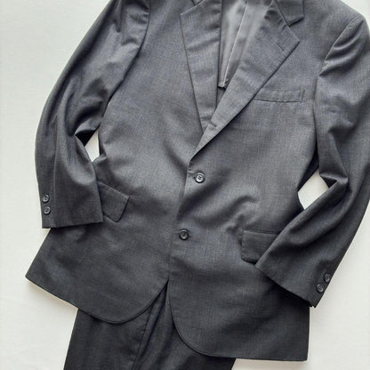 AB6 size Brooks Brothers Dark Gray Suit Setup Made in Japan