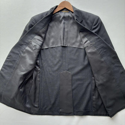 AB6 size Brooks Brothers Dark Gray Suit Setup Made in Japan