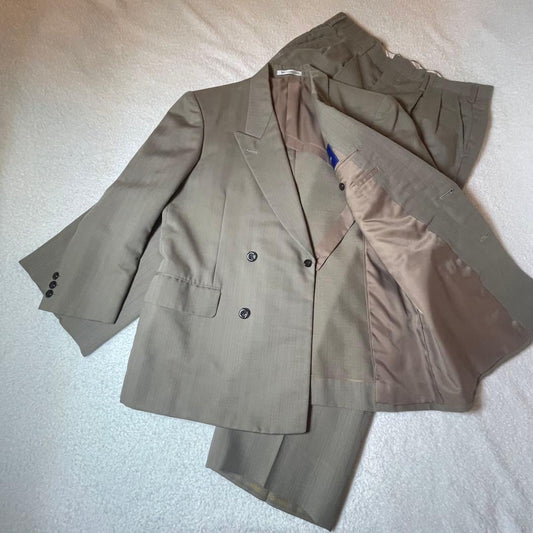 [Mitsukoshi Finest] Vintage Custom Order Double Setup Suit