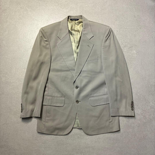 90s Burberry tailored jacket gray beige suit spring autumn winter blazer old