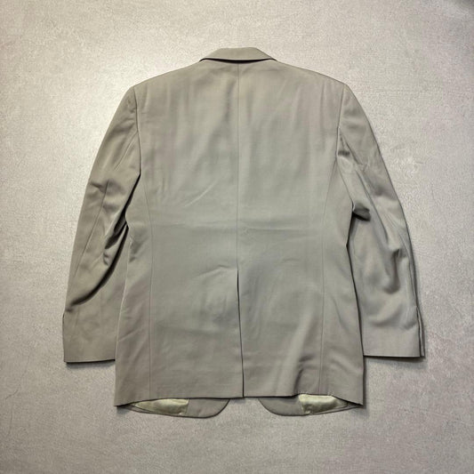 90s Burberry tailored jacket gray beige suit spring autumn winter blazer old