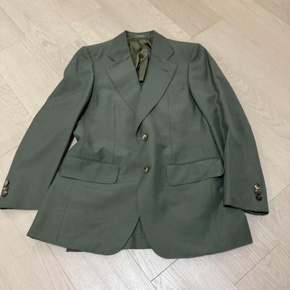 Rare color mint green GRITTI Zegna men's suit setup M
